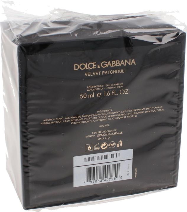 Produktbild Dolce & Gabbana Velvet Private Collection Patchouli (Eau de Parfum, 50 ml)