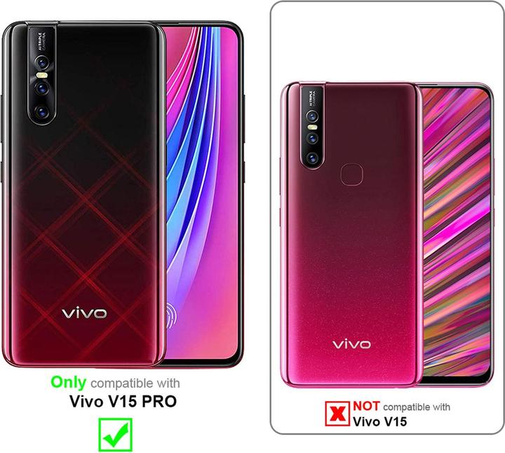 Actual product image Cadorabo Display protection glass (1 Piece, Vivo V15 Pro)