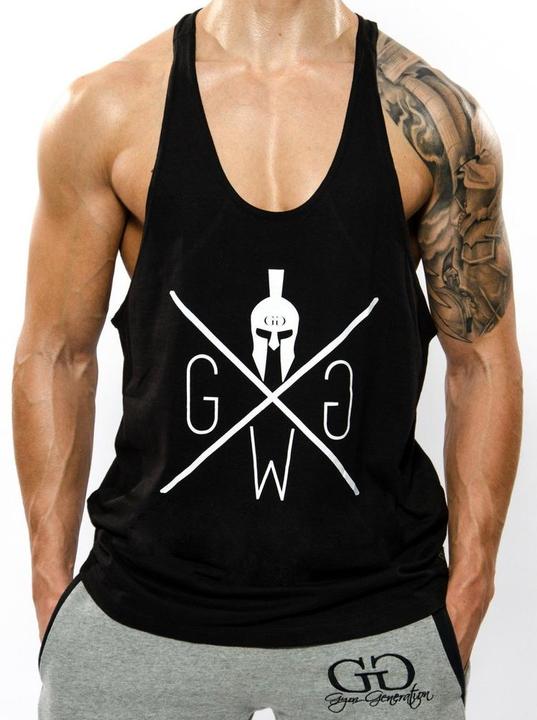 Produktbild Gym Generation Warrior Classic Stringer Schwarz (XL)