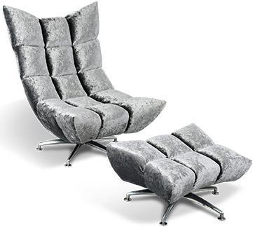 Produktbild Bretz Sessel Hangout Silber