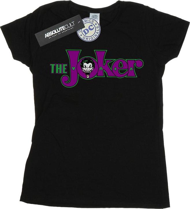 Immagine prodotto The Joker Text Logo Maglietta Donna (XXL)