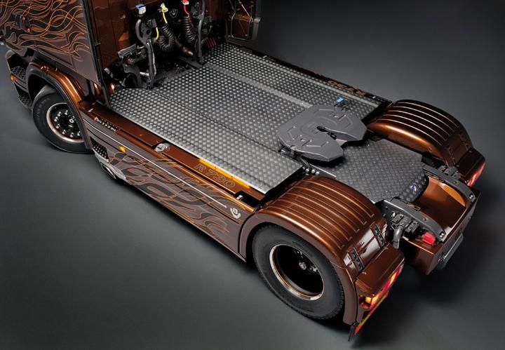 Actual product image Italeri Scania R Black Amber