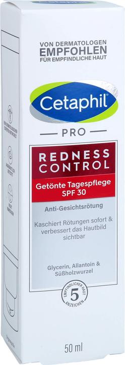 Actual product image Cetaphil Pro Redness Control tinted day care SPF30 (50 ml, Tinted Day Cream, SPF 30)