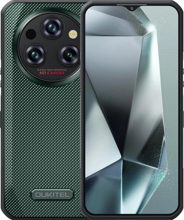 Oukitel Smartphone WP35S 6/256 11000mAh DS. Green (256 GB, Green, 6.56")