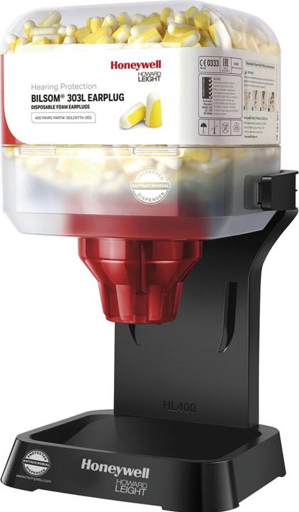 Productafbeelding Honeywell Gehoorbeschermingsdispenser HL400-AM antimicrobieel w.400 PA Bilsom 303 L (800 x)