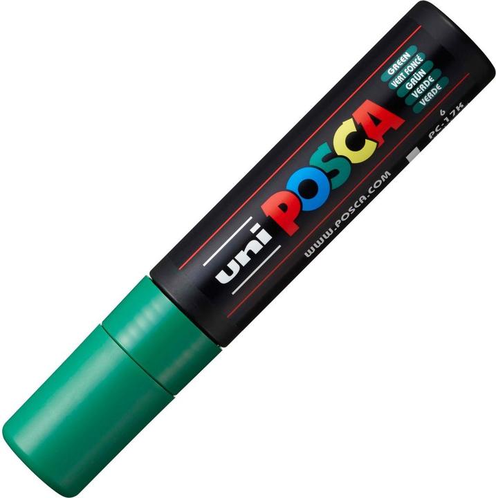 Immagine prodotto Posca Marchio PC-17K a punta rettangolare (Verde, 15 mm, 1 x)