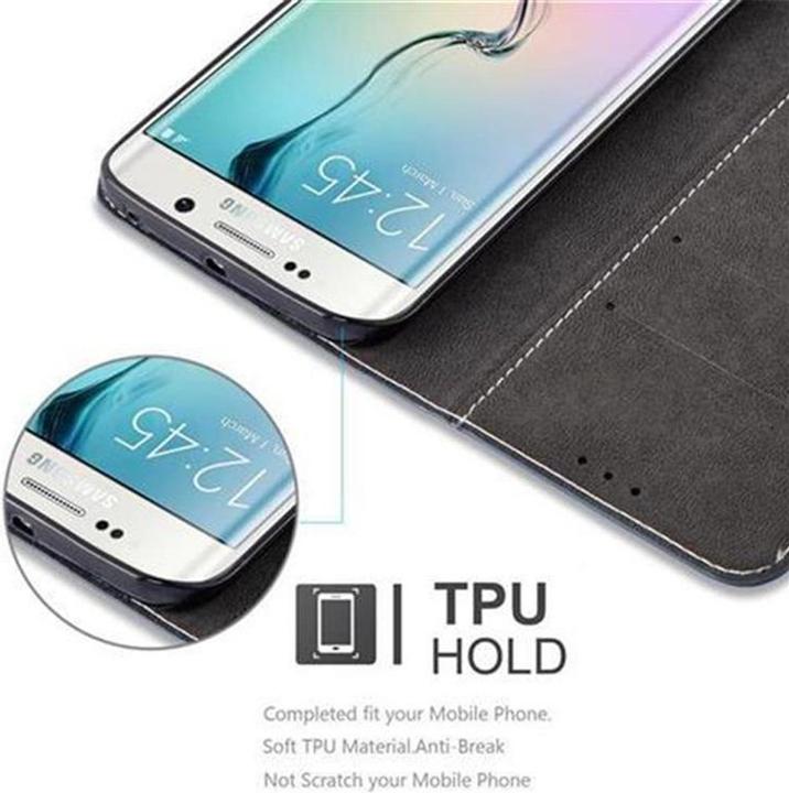 Produktbild Cadorabo Book X-Wallet Cover (Samsung Galaxy S6 Edge)