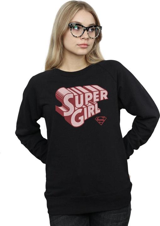 Produktbild Supergirl Retro Logo Sweatshirt (XL)