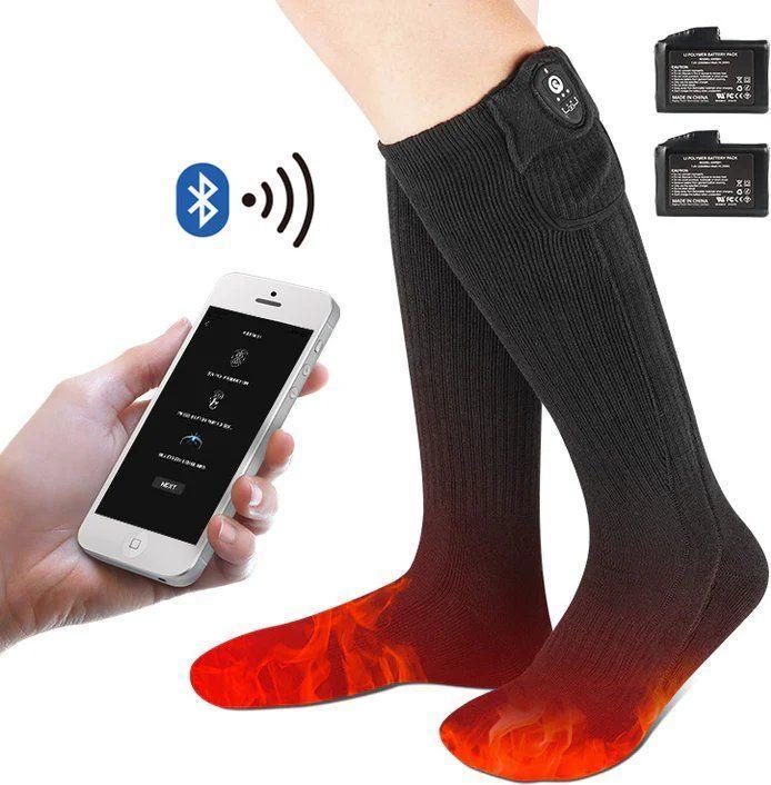 Produktbild Savior beheizbare Ski-Socken Bluetooth Montreal inkl. Akku (35 - 37)