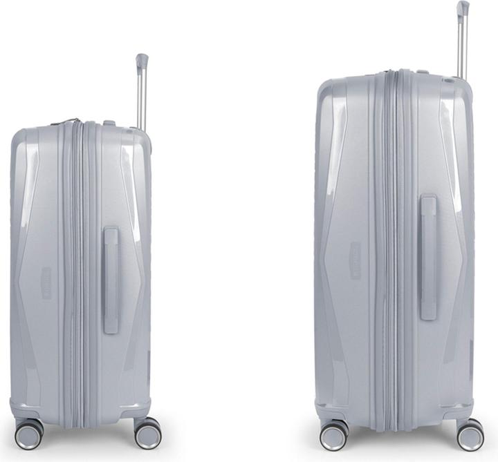 Image du produit Gabol Queens Ensemble de valises à 4 roulettes en 2 parties avec soufflet extensible (181 l, XL (à partir de 115l))
