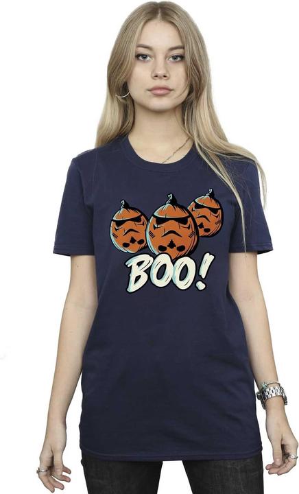 Immagine prodotto Star Wars Boo! Maglietta Ampia Stormtrooper Zucca Donna (4XL)