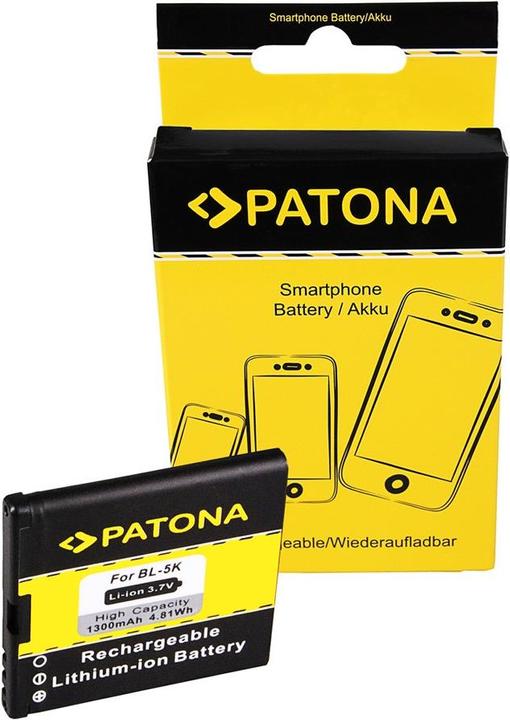 Actual product image Patona Battery (Rechargeable battery, Nokia N85, Nokia N86, Nokia C7-00, Nokia Oro, Nokia X7-00)