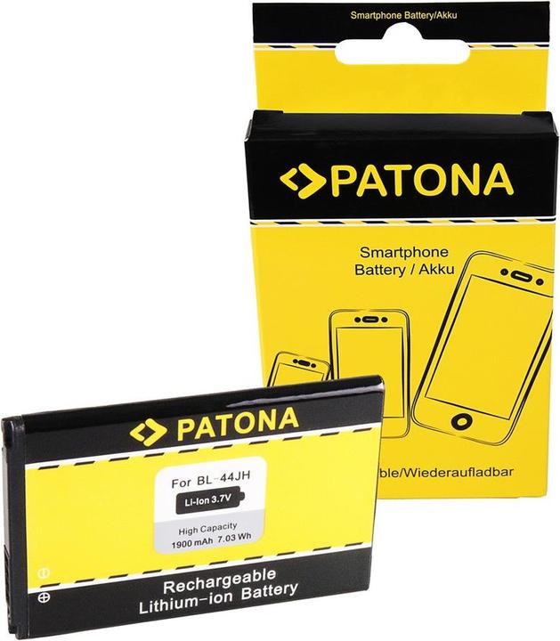 Actual product image Patona Battery (Rechargeable battery, LG Optimus L7, LG Optimus L4 II, LG Optimus L5 II)