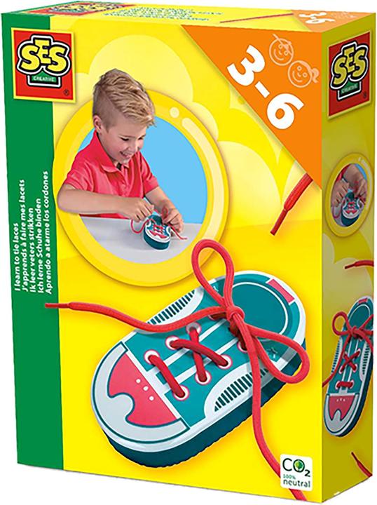 Produktbild Ses Ich lerne Schnürsenkel binden (Niederländisch, Englisch, Französisch)