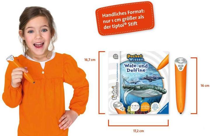 Produktbild tiptoi Wale und Delfine (Deutsch, Johanna Prinz, Katharina Wieker)