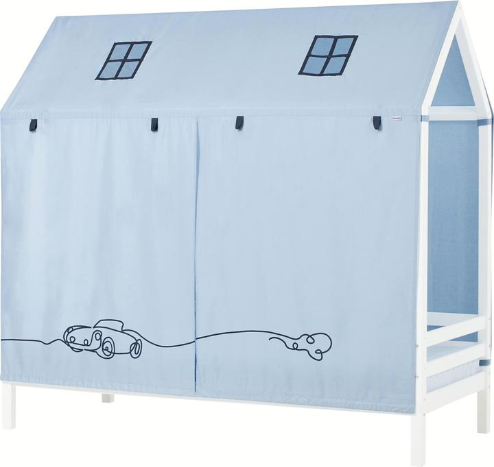 Actual product image Hoppekids House bedspread CARS for house beds 90x200cm