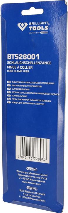 Produktbild Brilliant Tools Schlauchschellenzange (48 mm)