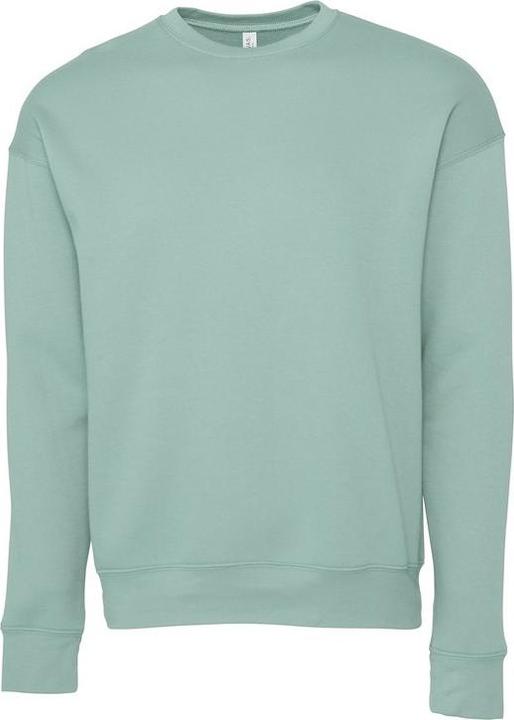 Actual product image Bella Canvas Unisex Adult Fleece Drop Shoulder Sweatshirt (XS)