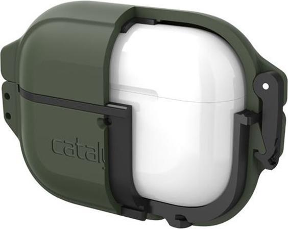Image du produit Catalyst Total Protection Airpods Pro Étui étanche IP68 - Vert kaki (Manchon pour casque d'écoute)