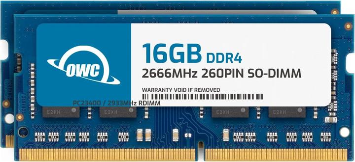 Actual product image OWC OWC2666DDR4S32P (2 x 16GB, 2666 MHz, DDR4-RAM, SO-DIMM)