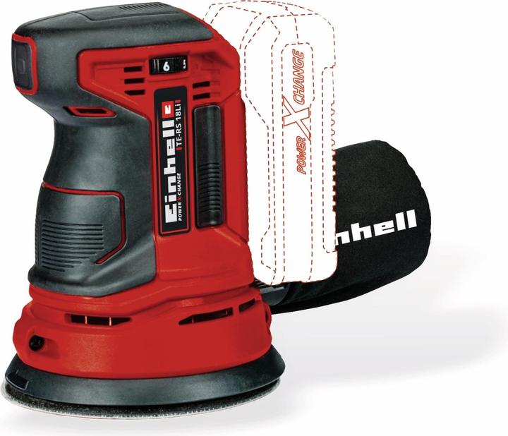 Actual product image Einhell TE-RS 18 Li cordless random orbital sander kit (1x 4.0 Ah)