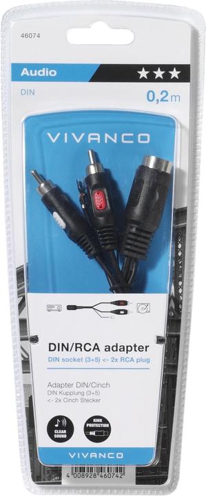 Produktbild Vivanco Adapter DIN/Cinch (Zubehör)