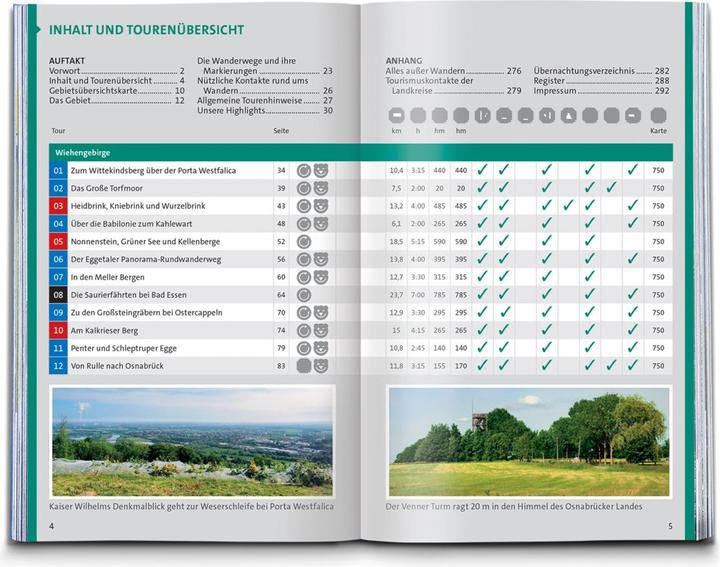 Image du produit Wanderführer Naturpark Teutoburger Wald mit Wiehen- und Eggegebirge, 55 Touren (Allemand, Silvia et Thilo Behla, 2023)
