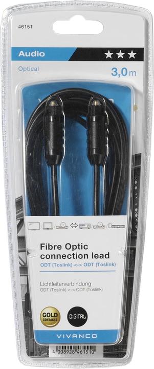 Produktbild Vivanco Lichtleiterkabel (3 m, Optisch)