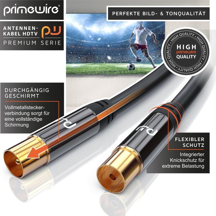 Actual product image Primewire Premium Koaxialkabel (85 dB, Antenna cable)