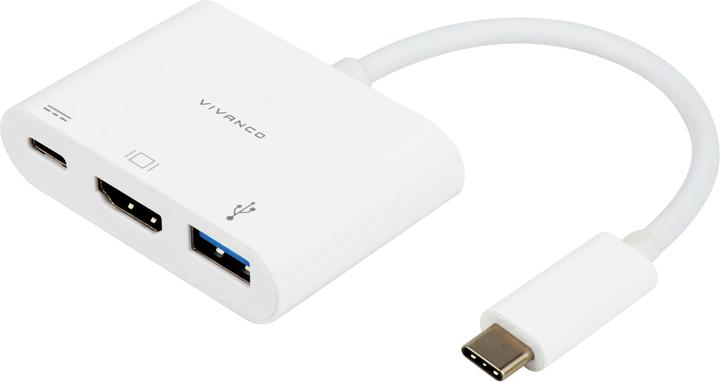 Produktbild Vivanco USB-C zu (USB-C, 3 Ports)