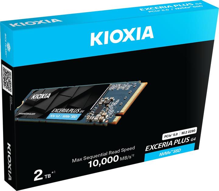 Image du produit Kioxia Exceria Plus G4 (1000 Go, M.2 2280)