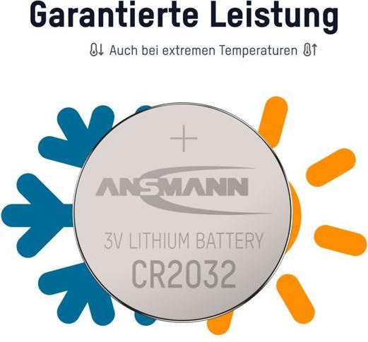 Actual product image Ansmann Cr2032 (1 pcs., CR2032, 245 mAh)