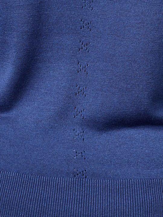 Produktbild Scotch & Soda Short Sleeve Pullover Crew Neck Marine Melange (L)
