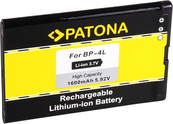Image du produit Patona Batterie (Batterie, Diapositive du Nokia 6760, Nokia E52, Nokia E61i, Nokia E63, Nokia E71, Nokia E72, Nokia N810, Nokia N97, Nokia 6650, Nokia E6-00, Nokia E90)