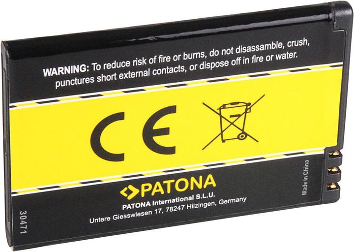 Image du produit Patona Batterie (Batterie, Diapositive du Nokia 6760, Nokia E52, Nokia E61i, Nokia E63, Nokia E71, Nokia E72, Nokia N810, Nokia N97, Nokia 6650, Nokia E6-00, Nokia E90)