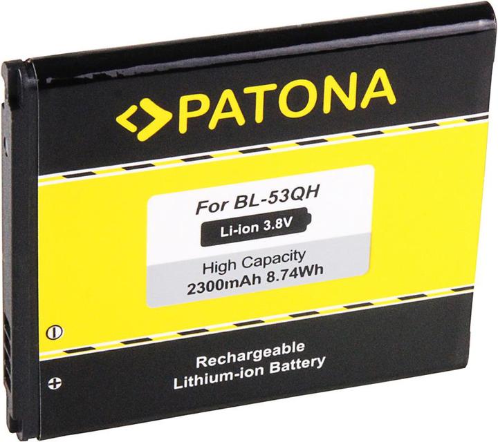 Immagine prodotto Patona Batteria (Accumulatore di carica elettrica, LG Optimus L9, Optimus 4X HD, LG Optimus F5, LG Optimus L9 II)