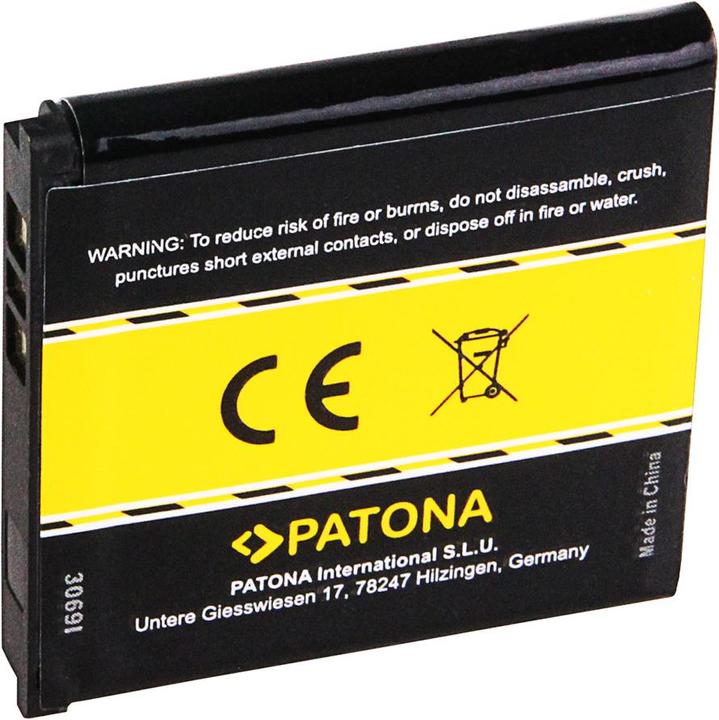 Patona Battery (Rechargeable battery, Sony Ericsson C510, Sony Ericsson C905, Sony Ericsson Jalou, Sony Ericsson K770i, Sony Ericsson K850i, Sony Ericsson R300, Sony Ericsson R306, Sony Ericsson S312, Sony Ericsson S500i, Sony Ericsson T303, Sony Ericsson T650i, Sony Ericsson W580i, Sony Ericsson W760i)