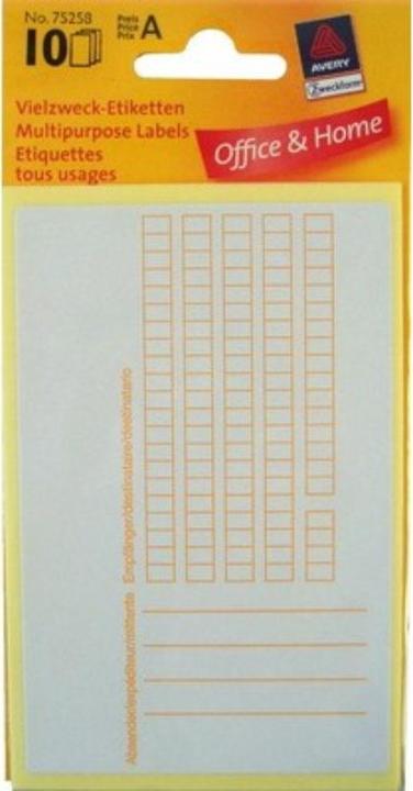Actual product image Avery Address labels