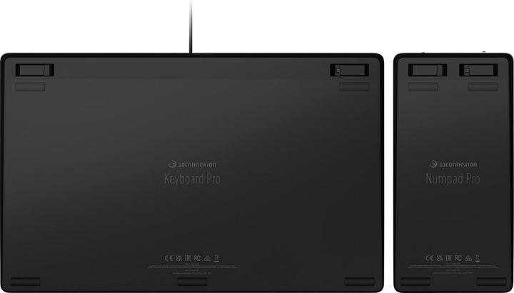 Produktbild 3Dconnexion Keyboard Pro with Numpad (Eng. Int., Kabellos, Kabelgebunden)