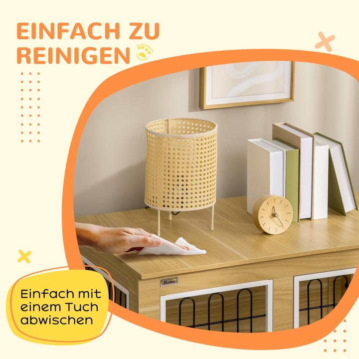 Actual product image PawHut Dog cage with lockable doors (Dog kennel)