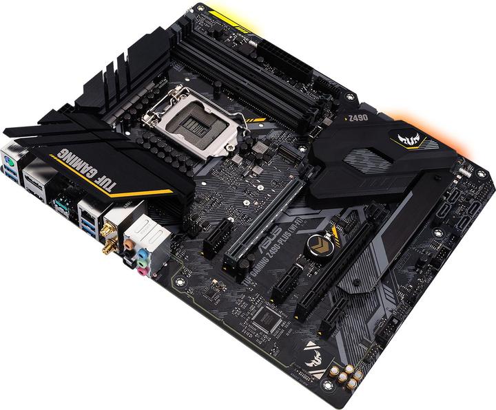 Actual product image ASUS TUF Gaming Z490-PLUS (wi-fi) (LGA 1200, Intel Z490, ATX)