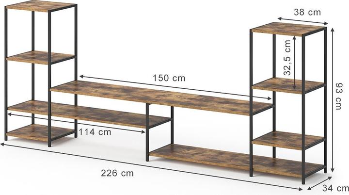 Immagine prodotto Vicco Fyrk (226 x 34 x 93 cm)