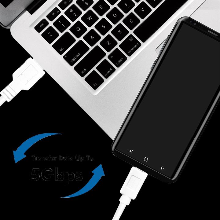 Produktbild LogiLink USB C – USB A (0.15 m, USB 3.0)