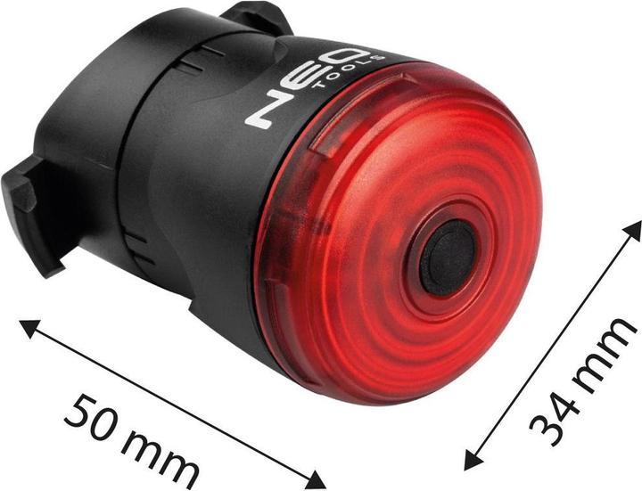 Produktbild Neo Fahrradrücklicht, STOP-Funktion