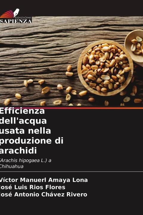 Actual product image Efficienza dell'acqua usata nella produzione di arachidi (Víctor Manuerl Amaya Lona, José Luis Ríos Flores, José Antonio Chávez Rivero, 2021)