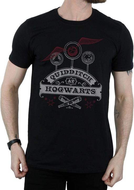 Image du produit - T-shirt QUIDDITCH AT HOGWARTS - Homme (M)