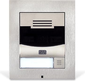 Produktbild 2N IP Türstation IP Solo ohne Kamera, Wandmontage, schwarz (Kabelgebunden)