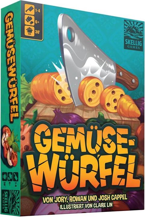 Produktbild Skellig Games Gemüsewürfel (Deutsch)
