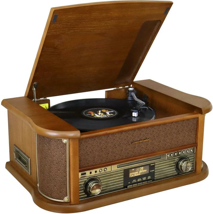 Soundmaster NR655BR (Platine, Bluetooth, Lecteur de CD, 2x 5 W)