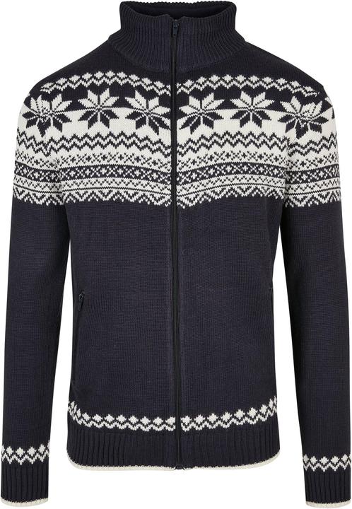 Produktbild Brandit Norwegian Strickjacke Grösse L Farbe Navy (L)